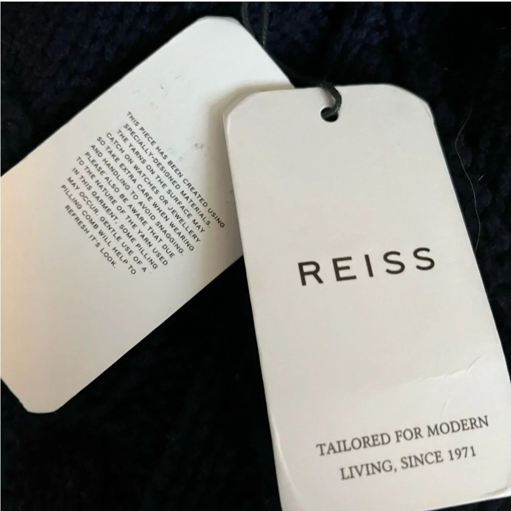 Reiss Laura Cable Knit Sweater Dress - Picture 7 of 7